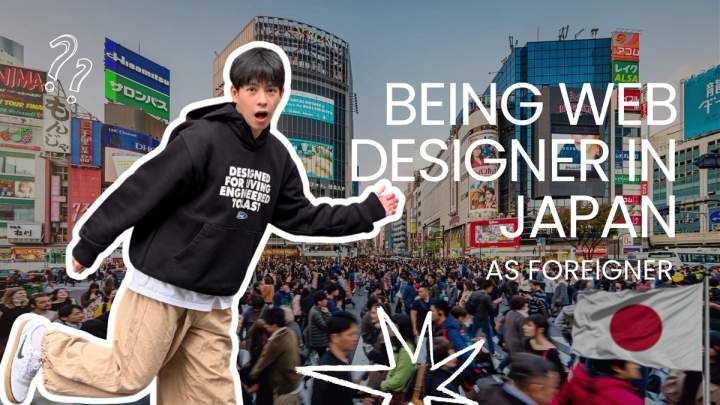 Working in Japan as a Foreigner From Student to Web Designer in Marketing Company — cover image