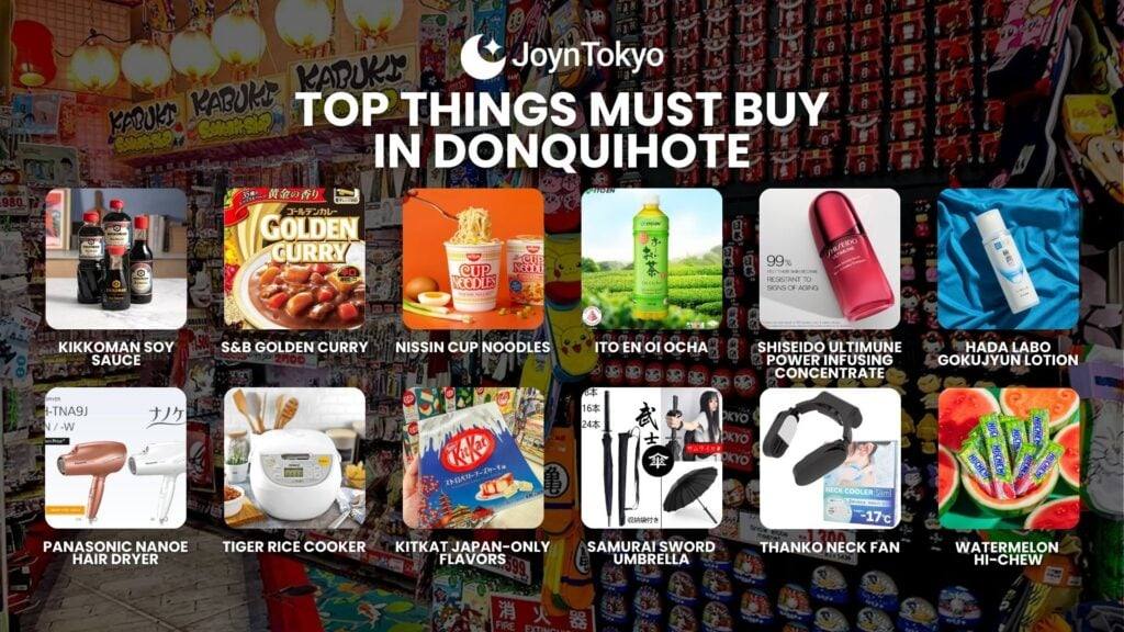 things should buy in don quijote