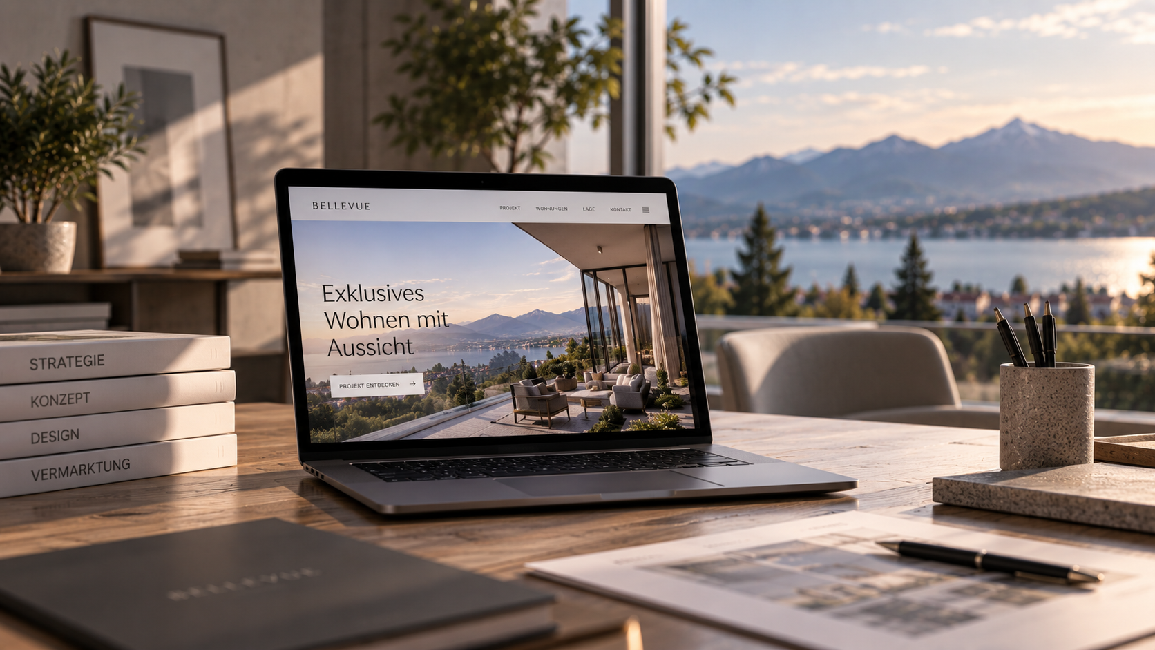 Immobilien Projektwebsite für Neubauprojekte