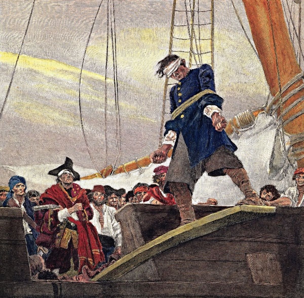 PASAR POR LA QUILLA: CUANDO EL MAR ERA INSTRUMENTO DE CASTIGO
