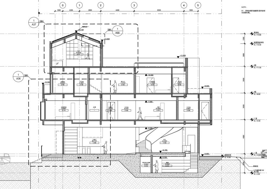 南浔水乡临水住宅 住宅空间设计 图纸 | 有物建筑 MEANSGROUP