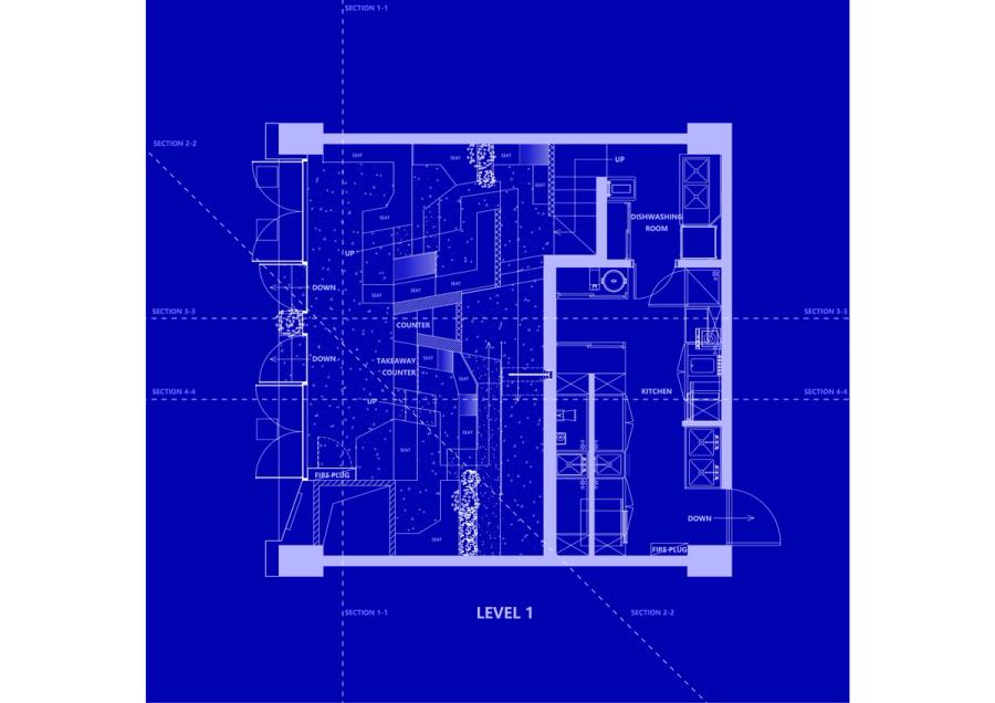 Q+ 餐厅 上海零售空间设计 图纸 | 有物建筑 MEANSGROUP