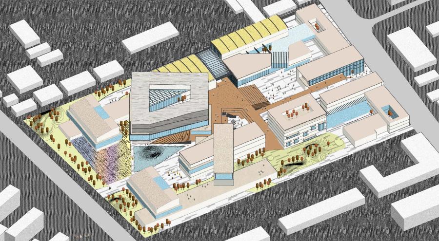 北京玻璃博物馆 文化空间设计 图纸 | 有物建筑 MEANSGROUP