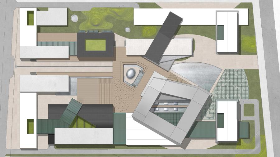 北京玻璃博物馆 文化空间设计 图纸 | 有物建筑 MEANSGROUP