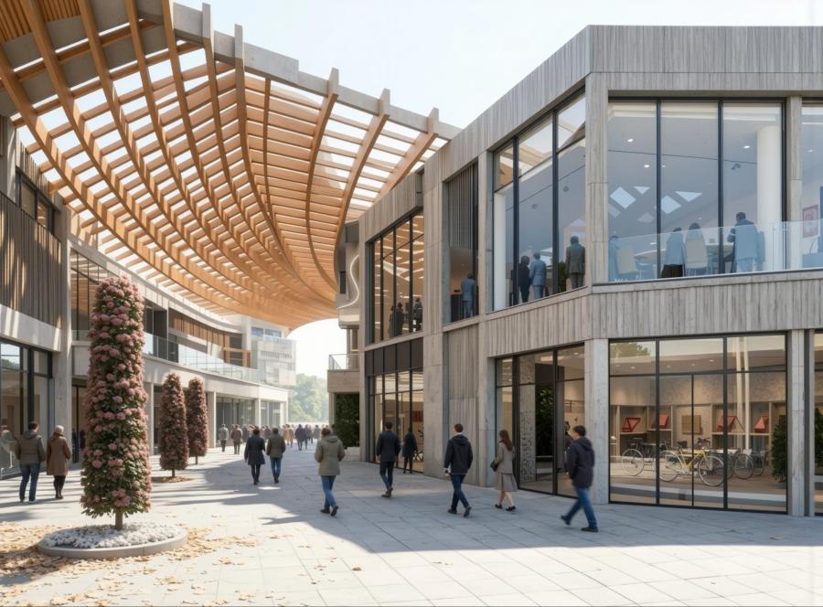 临海旅游服务综合体 台州，浙江复合空间设计 | 有物建筑 MEANSGROUP
