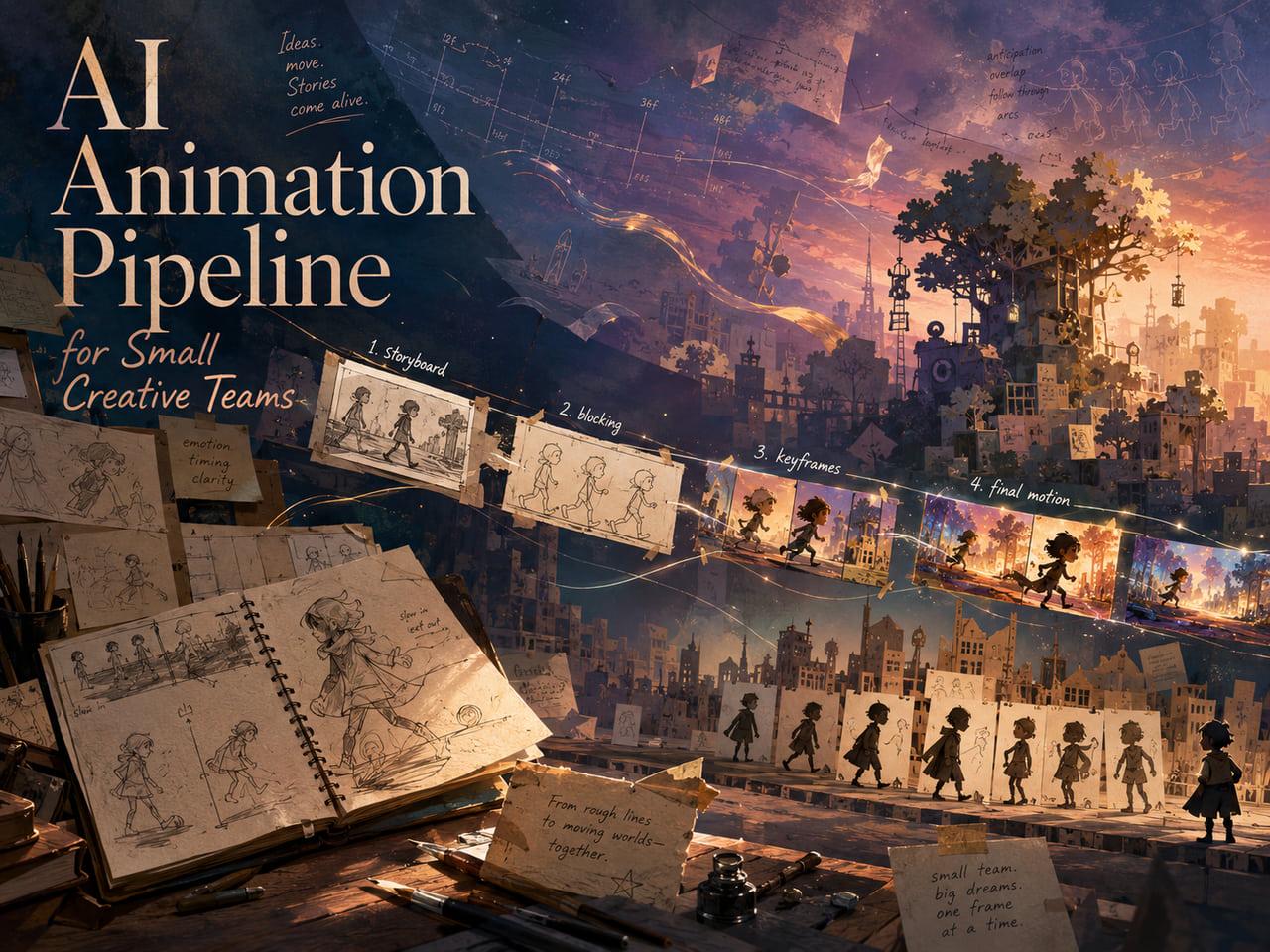 AI Animation Pipeline for Small Creative Teams