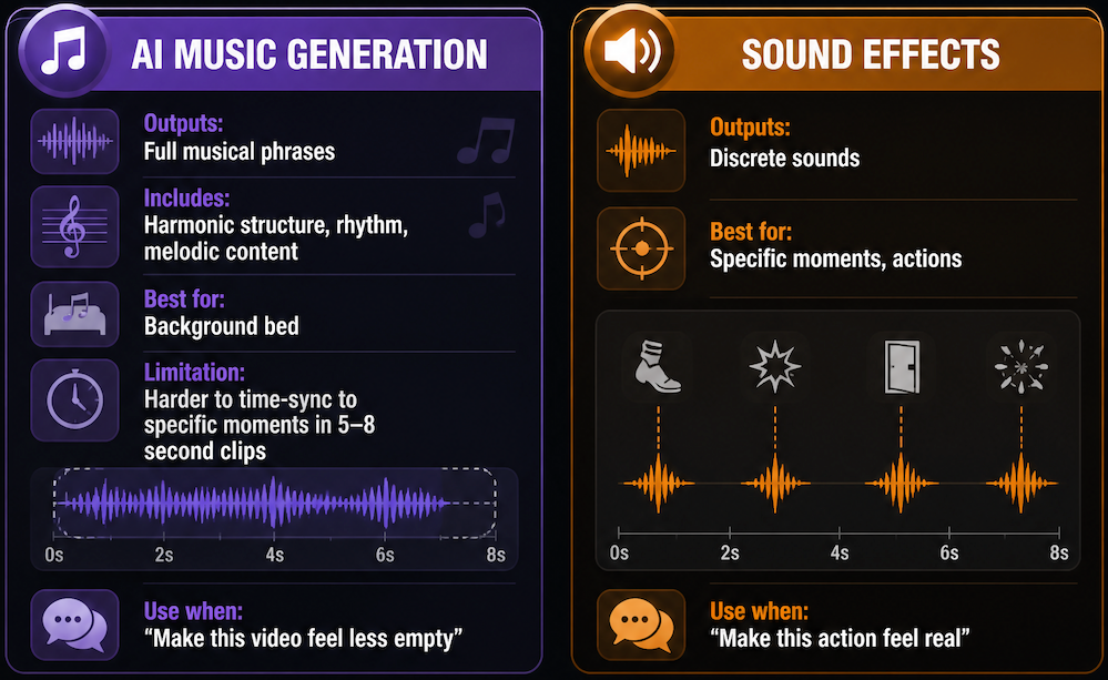 AI Sound Generator for Creator Videos