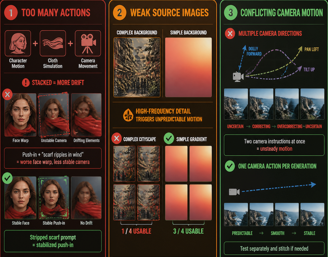 Smooth Motion in AI Video: Prompting Tips