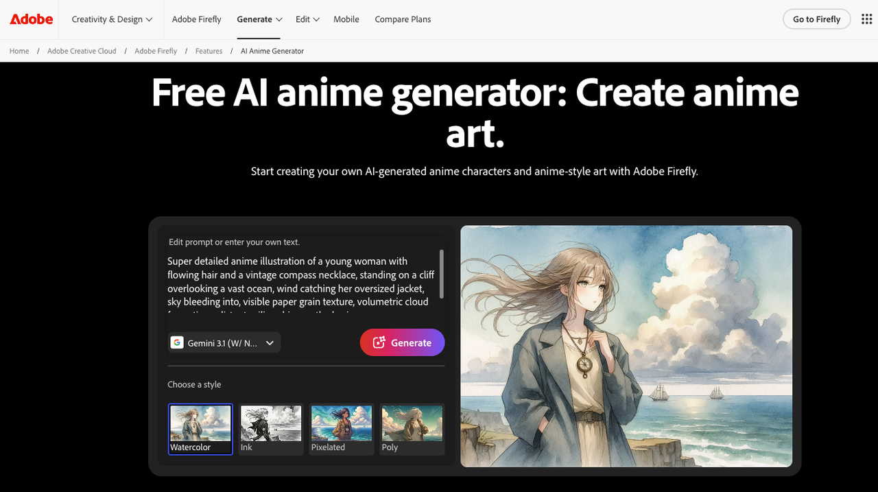 Anime AI Image Generator for Video References