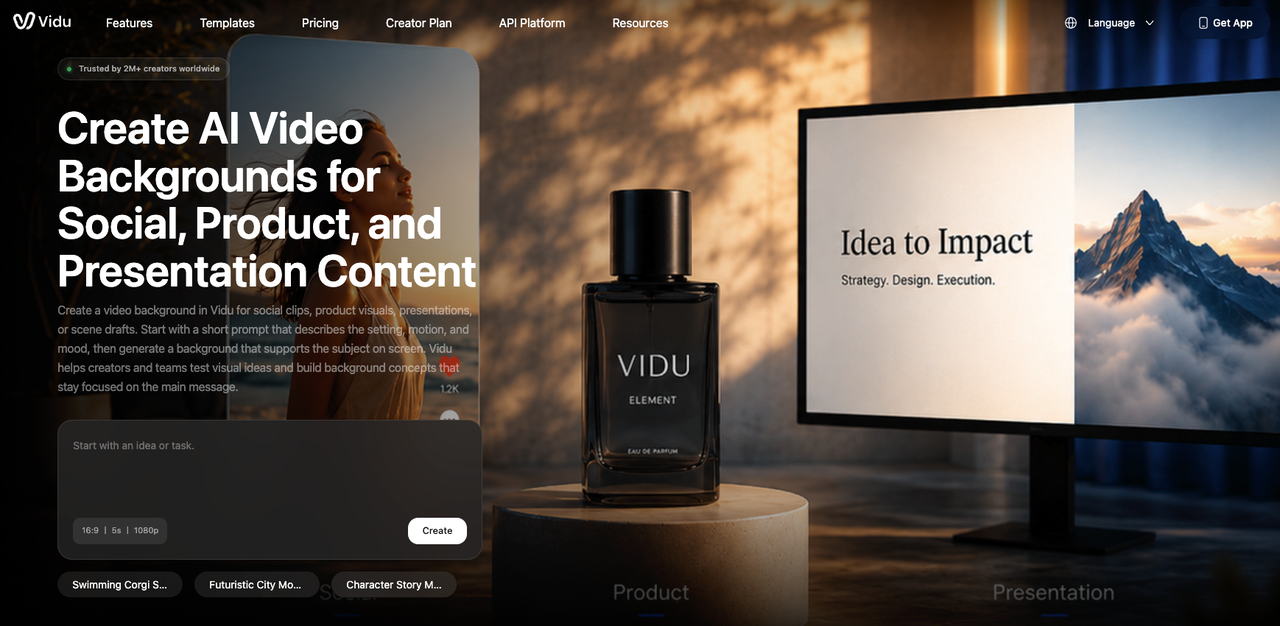 Video Background Ideas With AI for Creators