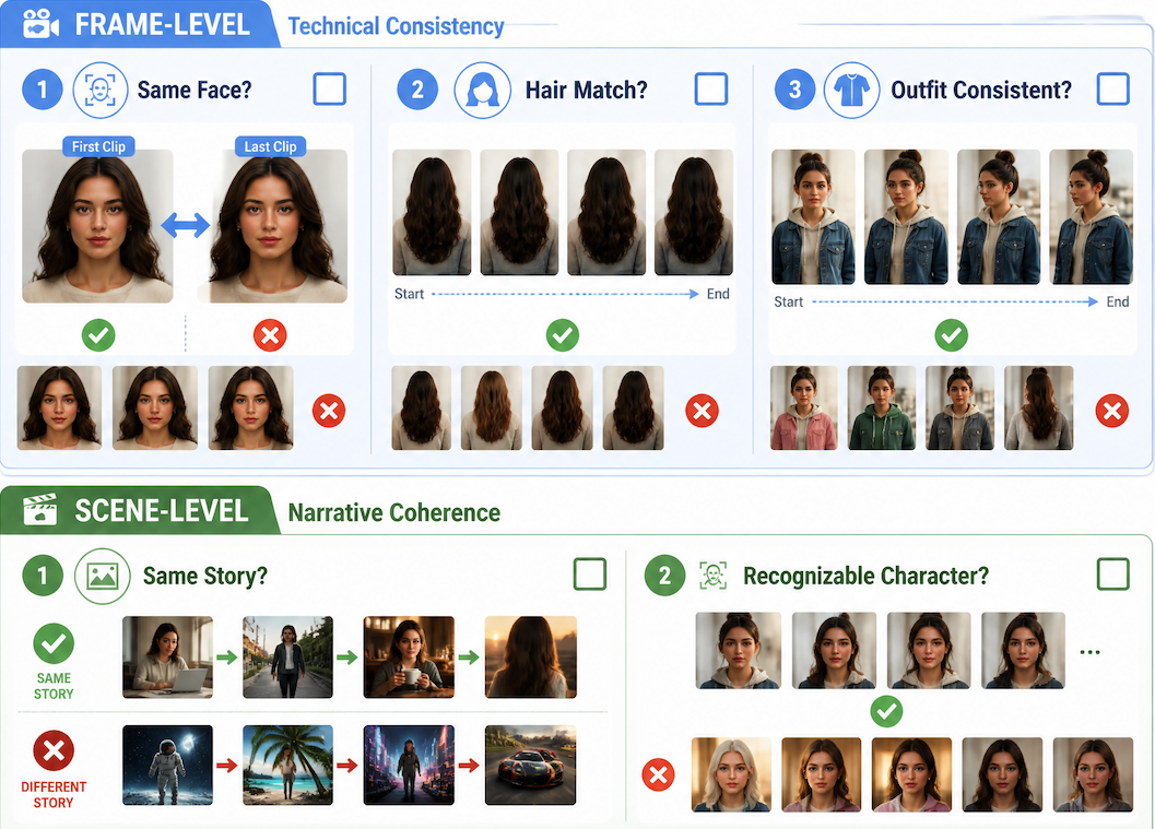 Consistent Character AI for Multi-Scene Videos