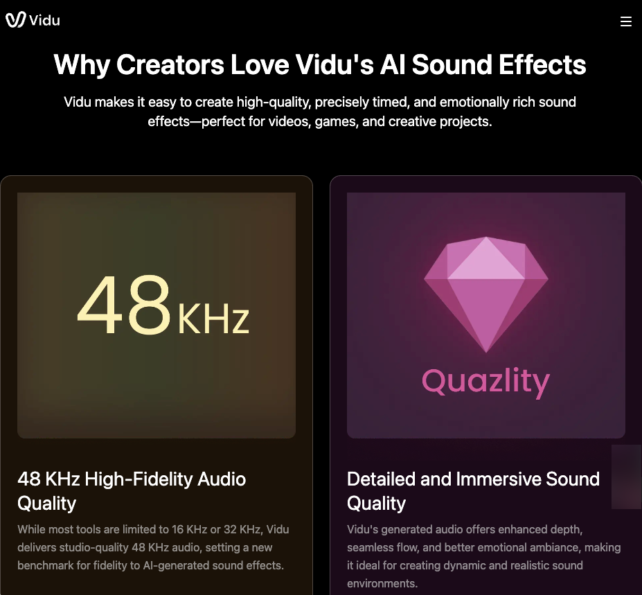 AI Sound Generator for Creator Videos