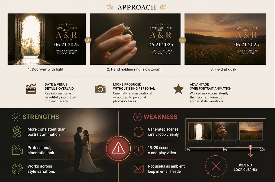 Wedding Invitation Video Ideas With AI
