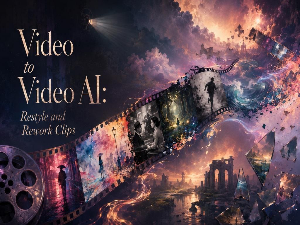 Video to Video AI: Restyle and Rework Clips