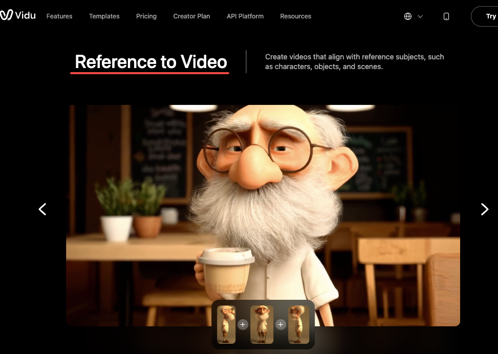3D animated character generated via reference images, highlighting best AI tools for UGC-style video.