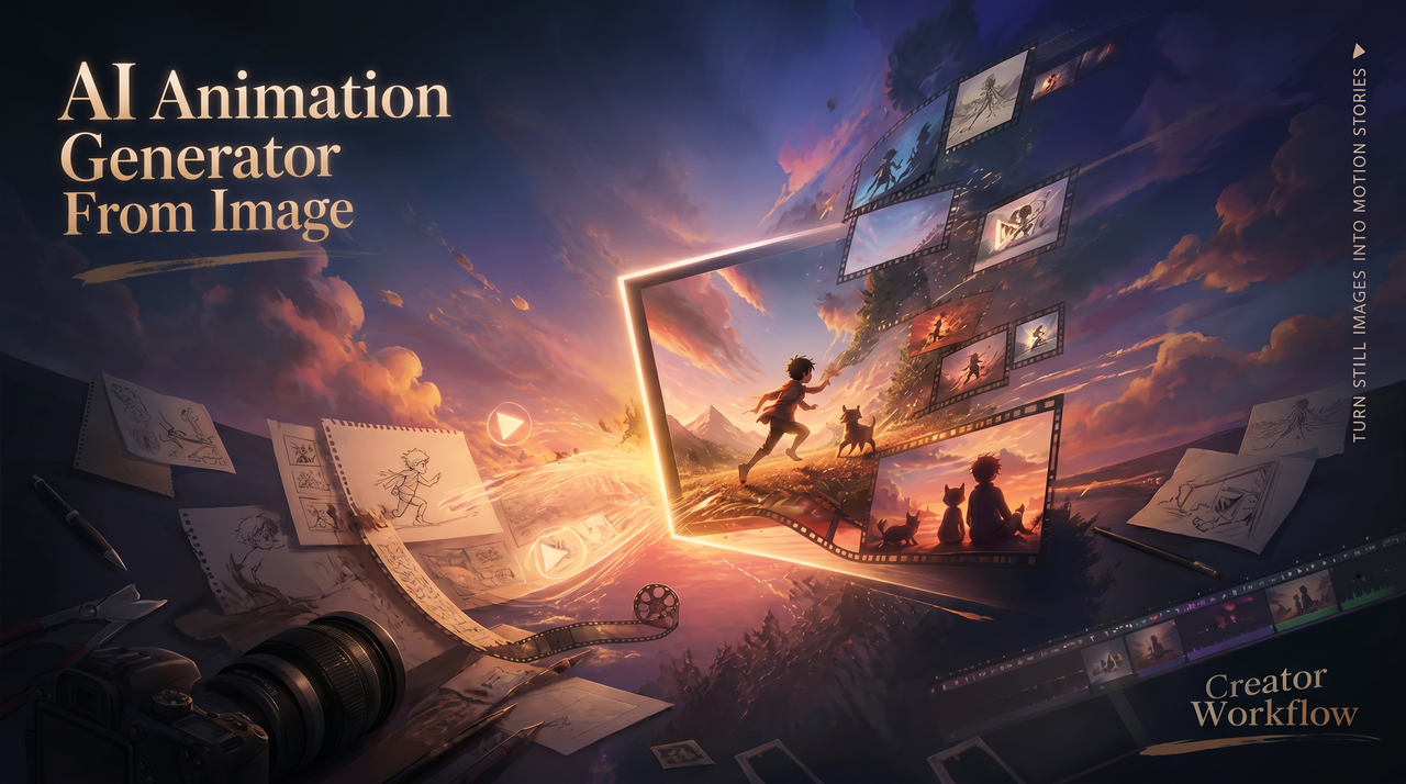 AI Animation Generator From Image: Creator Workflow