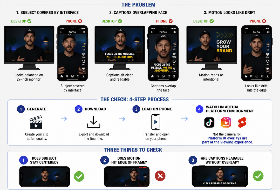 Mobile Video Creation With AI: Format and Workflow