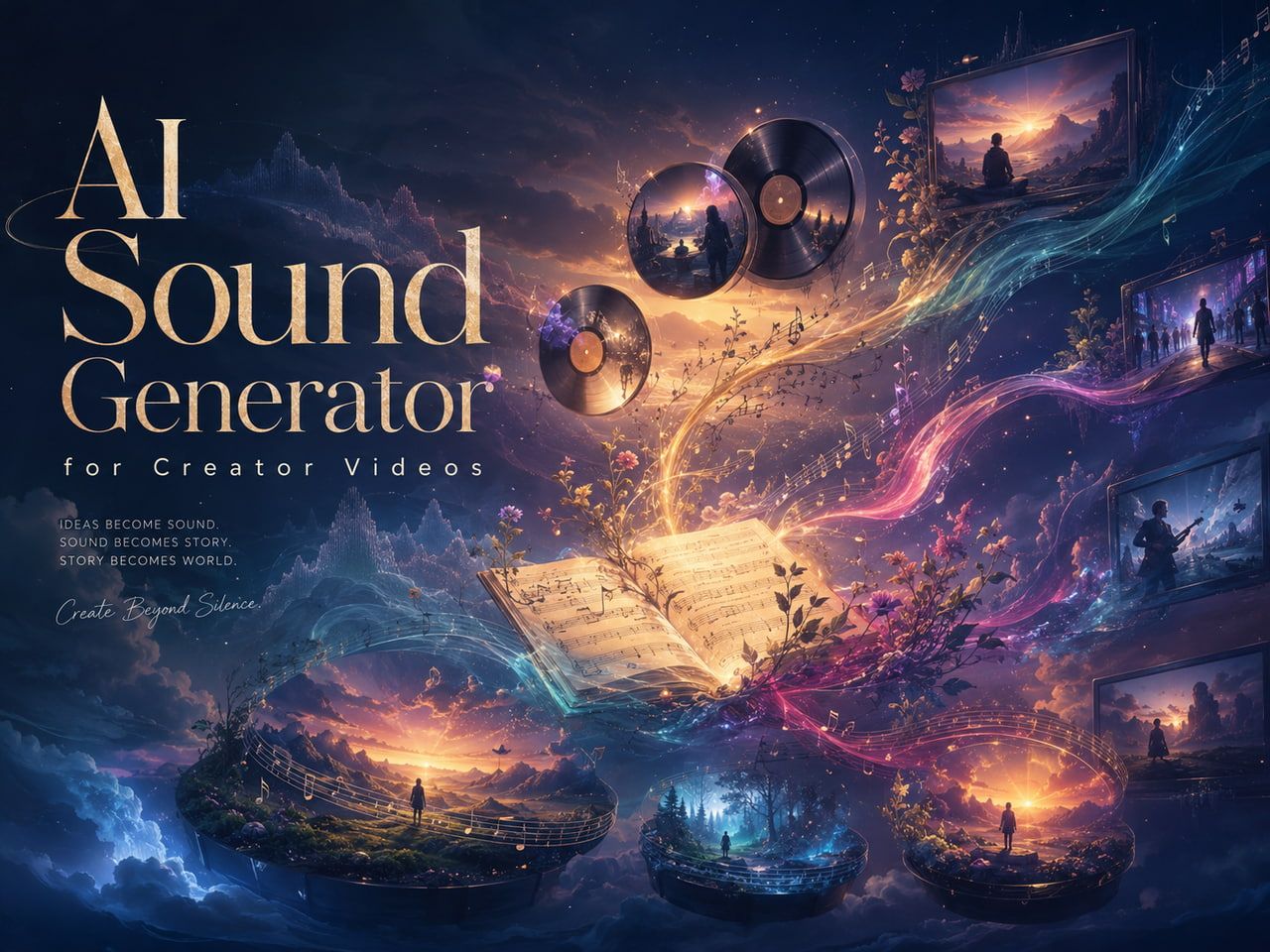 AI Sound Generator for Creator Videos