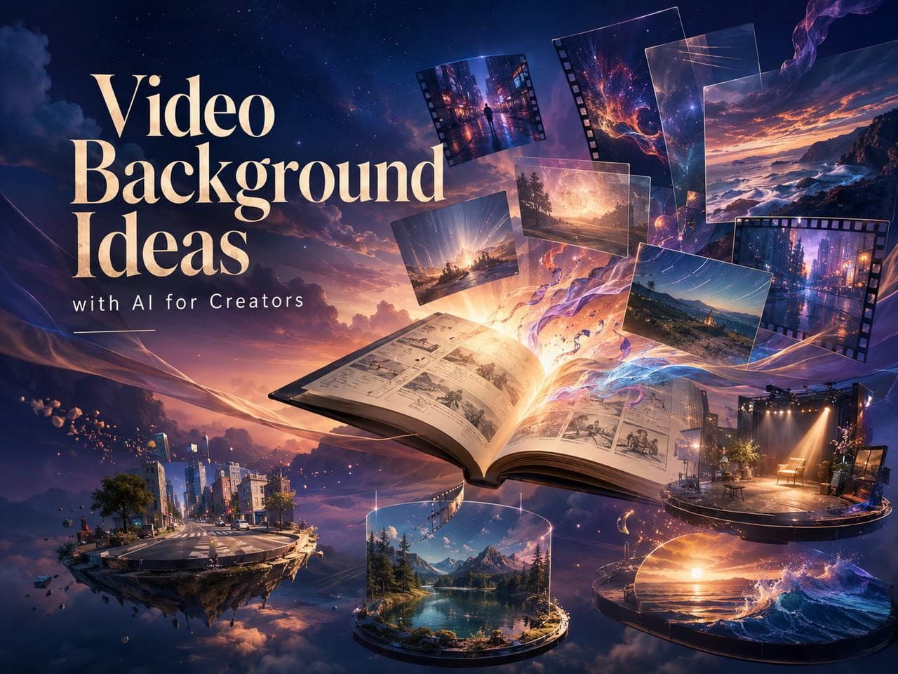 Video Background Ideas With AI for Creators