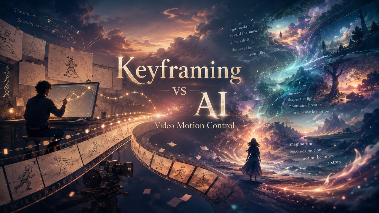 Keyframing vs AI Video Motion Control