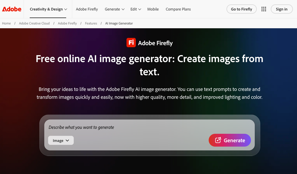 Free AI Image Generator for Video Creators