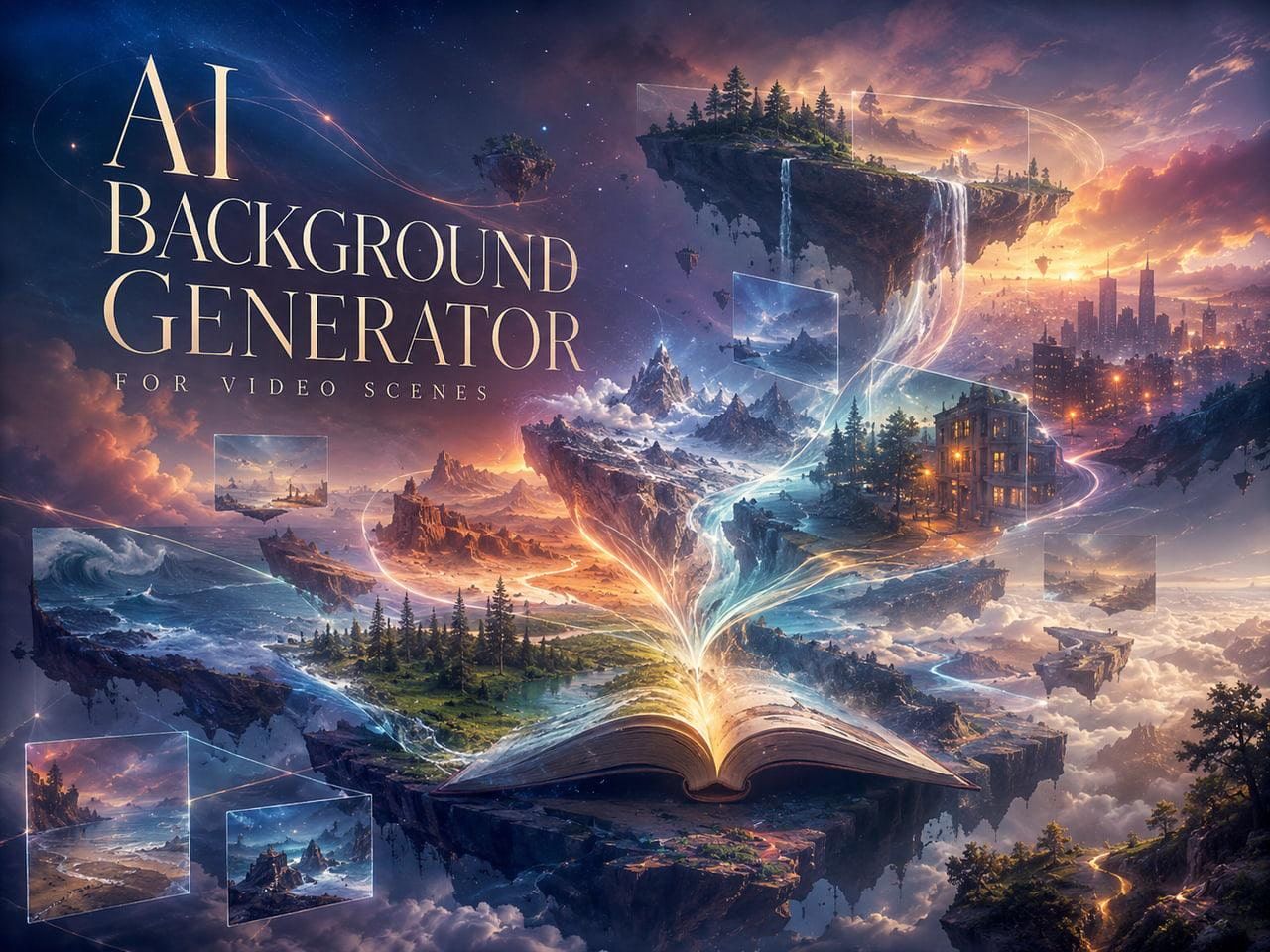 AI Background Generator for Video Scenes