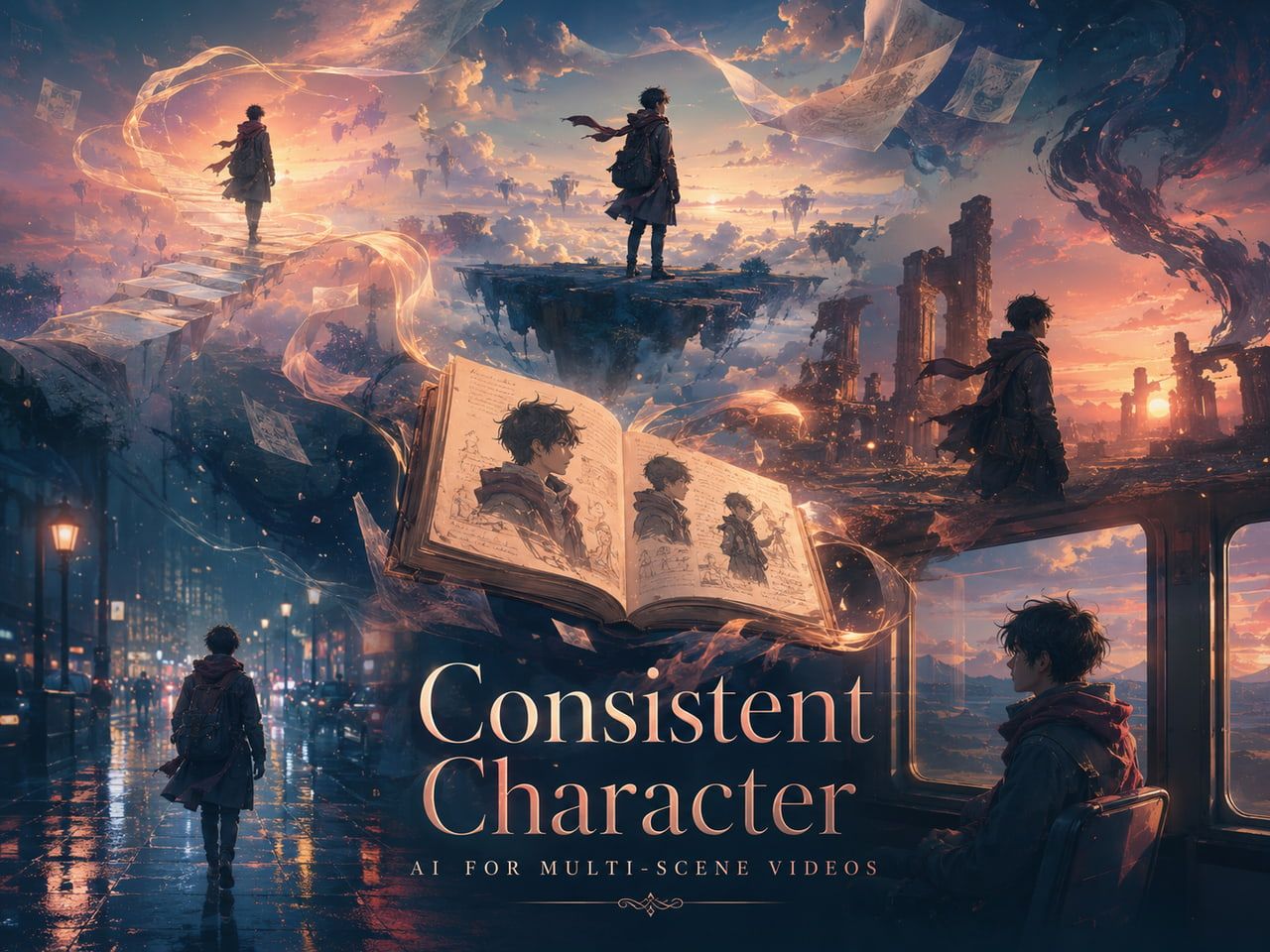 Consistent Character AI for Multi-Scene Videos