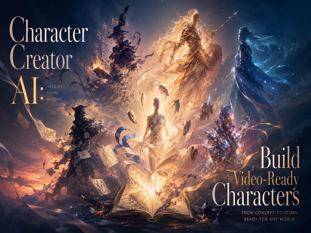 Character Creator AI: Build Video-Ready Characters
