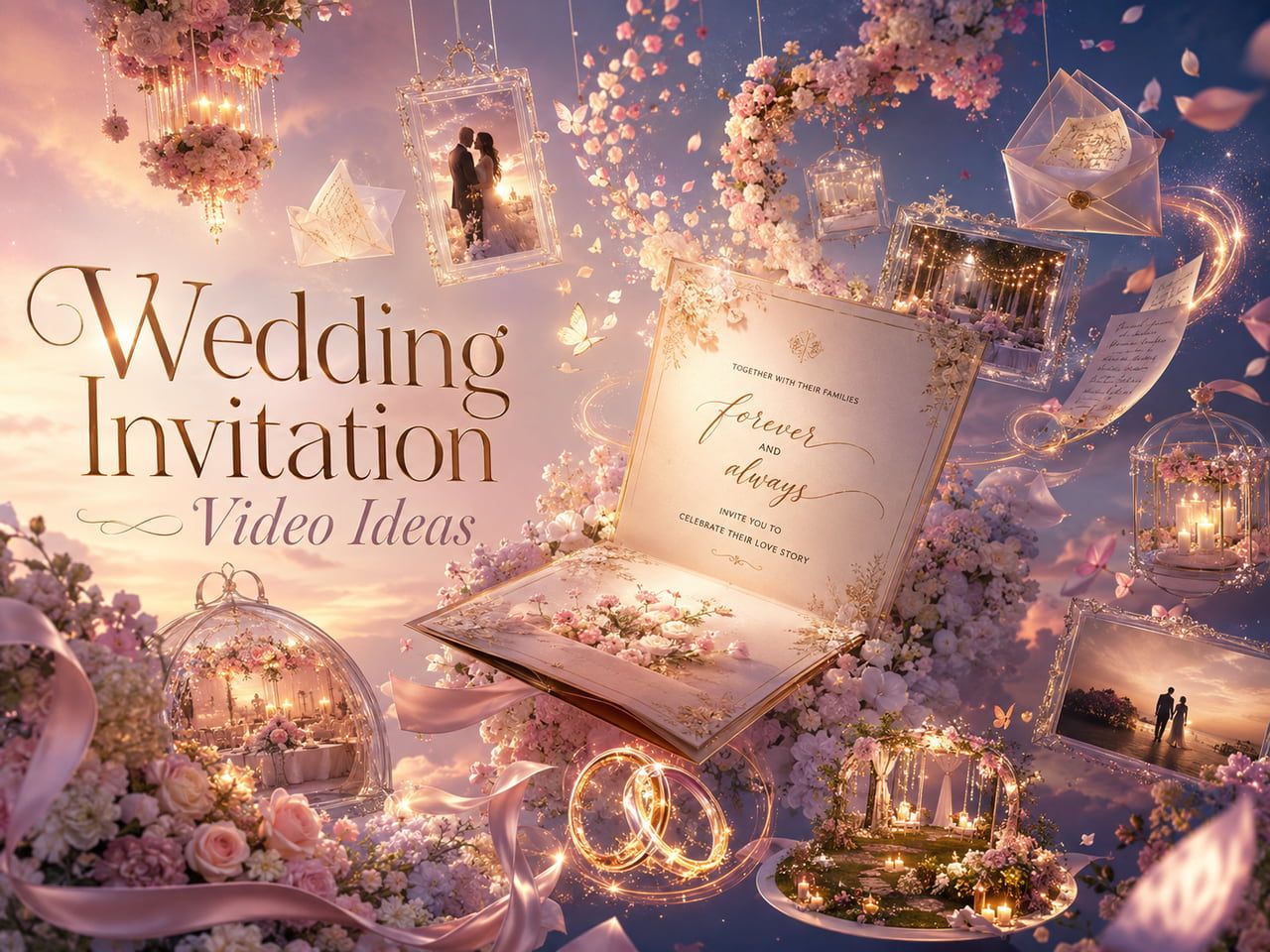 Wedding Invitation Video Ideas With AI