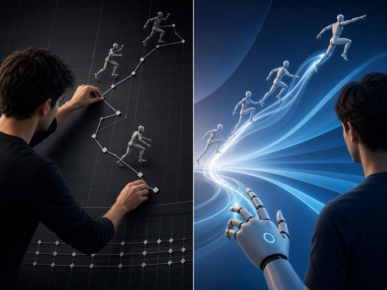 Keyframing vs AI Video Motion Control