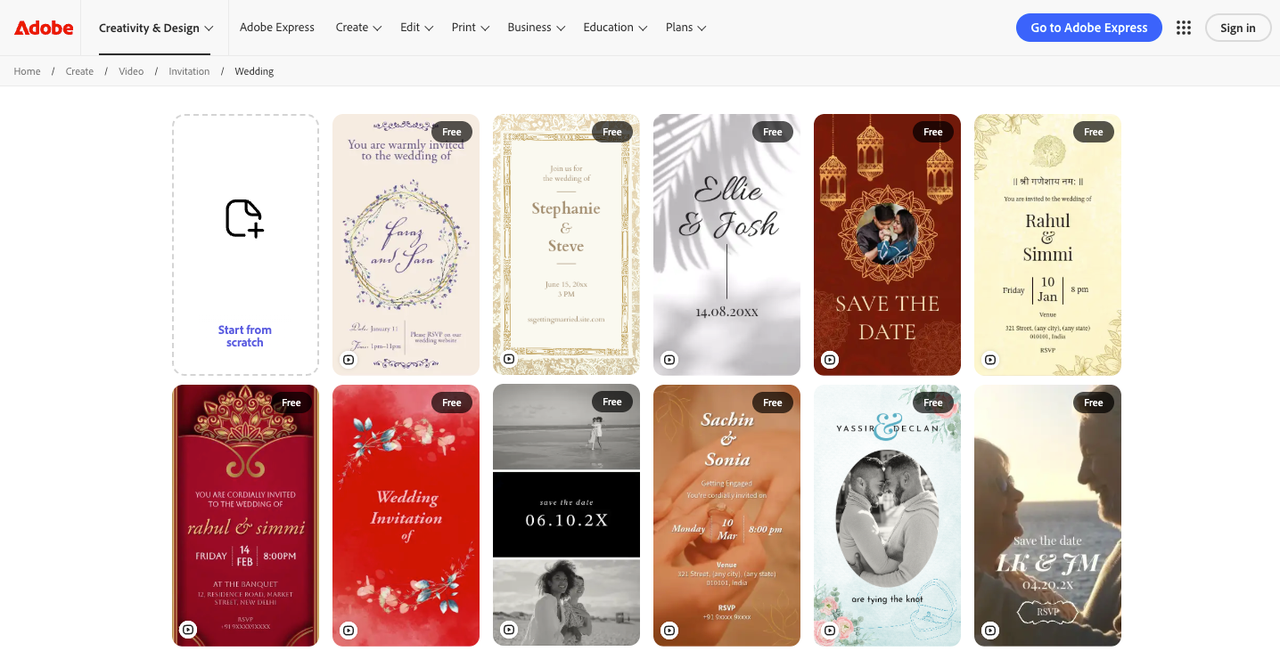 Wedding Invitation Video Ideas With AI