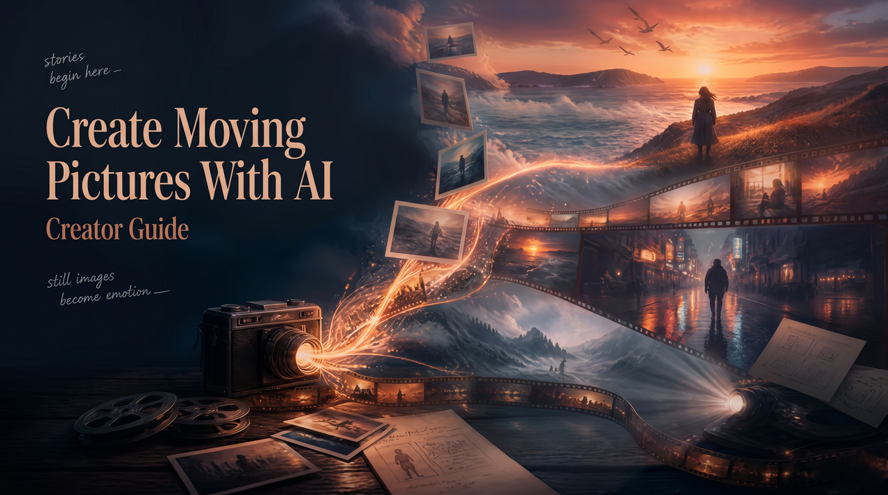 Create Moving Pictures With AI: Creator Guide