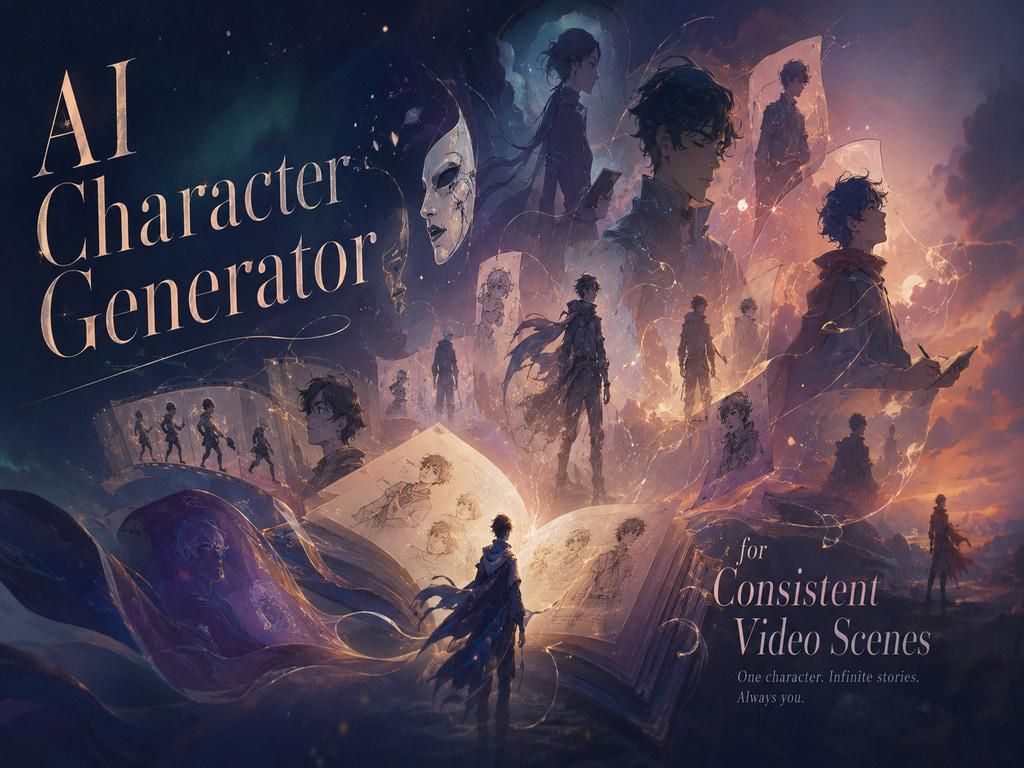 AI Character Generator for Consistent Video Scenes