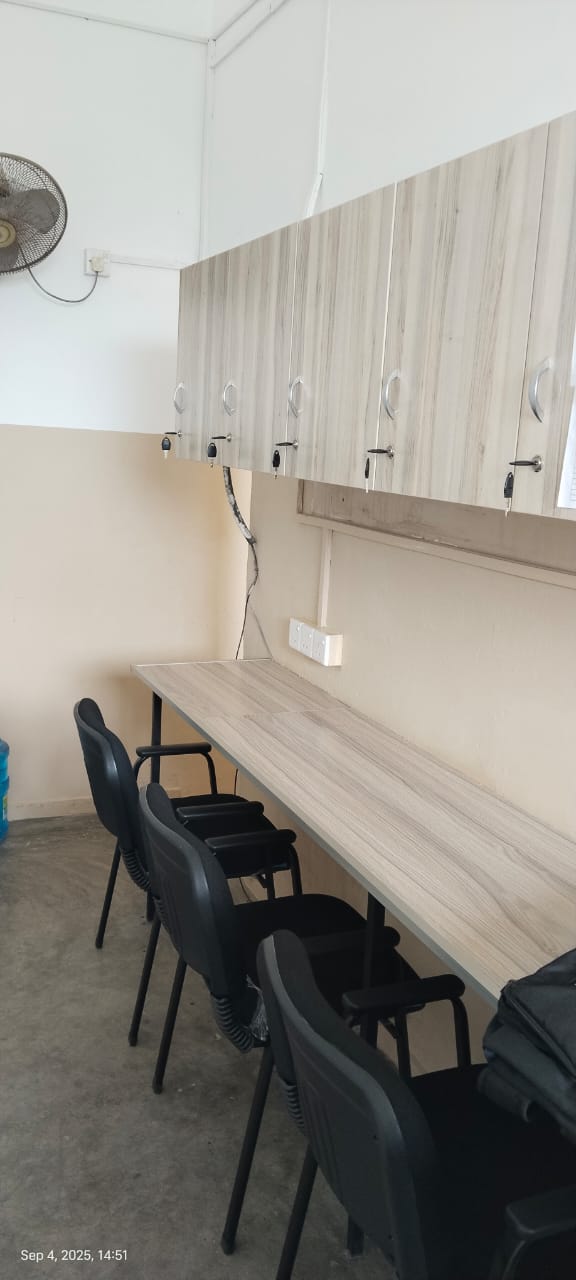 Staff room renovation carpentry work