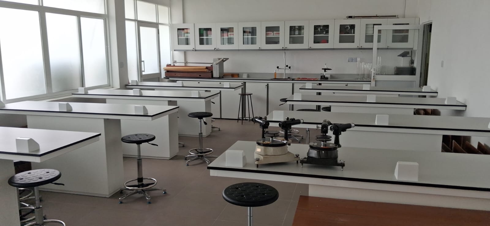 Completed Physics Lab installation