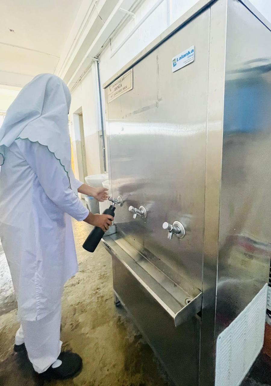 Industrial student drinking water filtration system