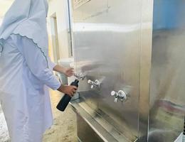 Industrial student drinking water filtration system
