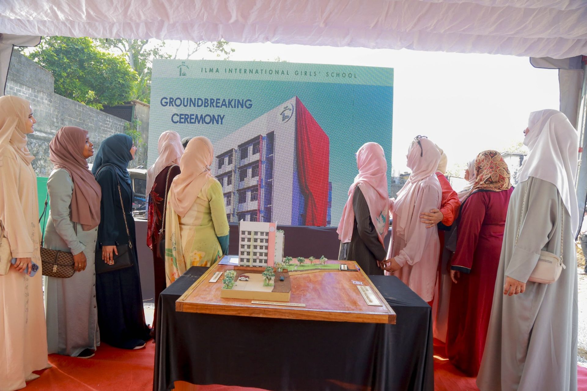 Groundbreaking ceremony of the Ilma Dehiwala Project