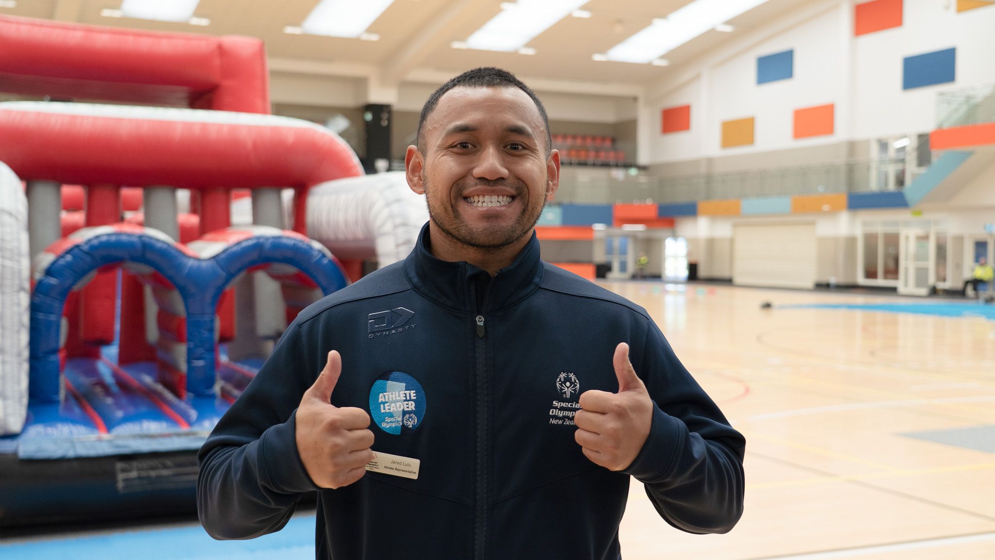 From athlete to mentor: Jared Lutu helping the next generation find their place in sports