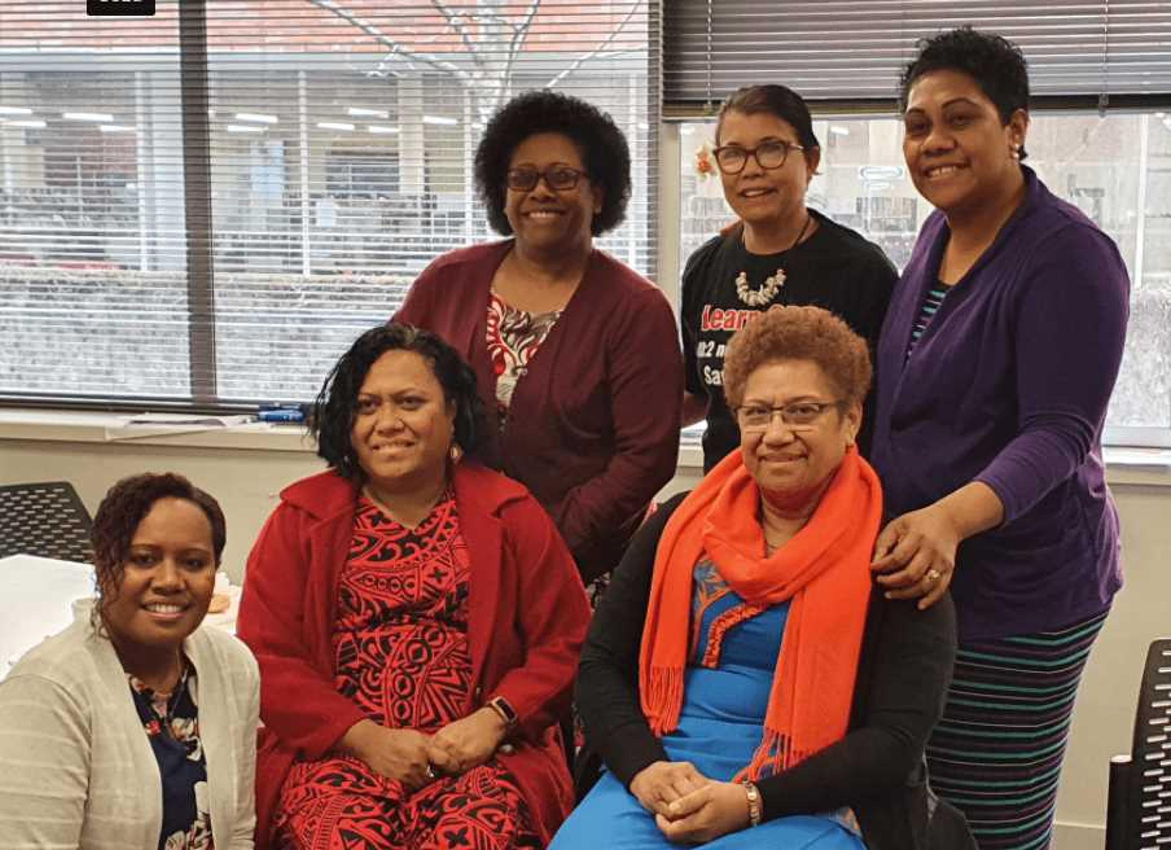 Auckland's Fijian nurses who will be leading the drive to get Fijians vaccinated over three days next week at Mangere Centre Park.