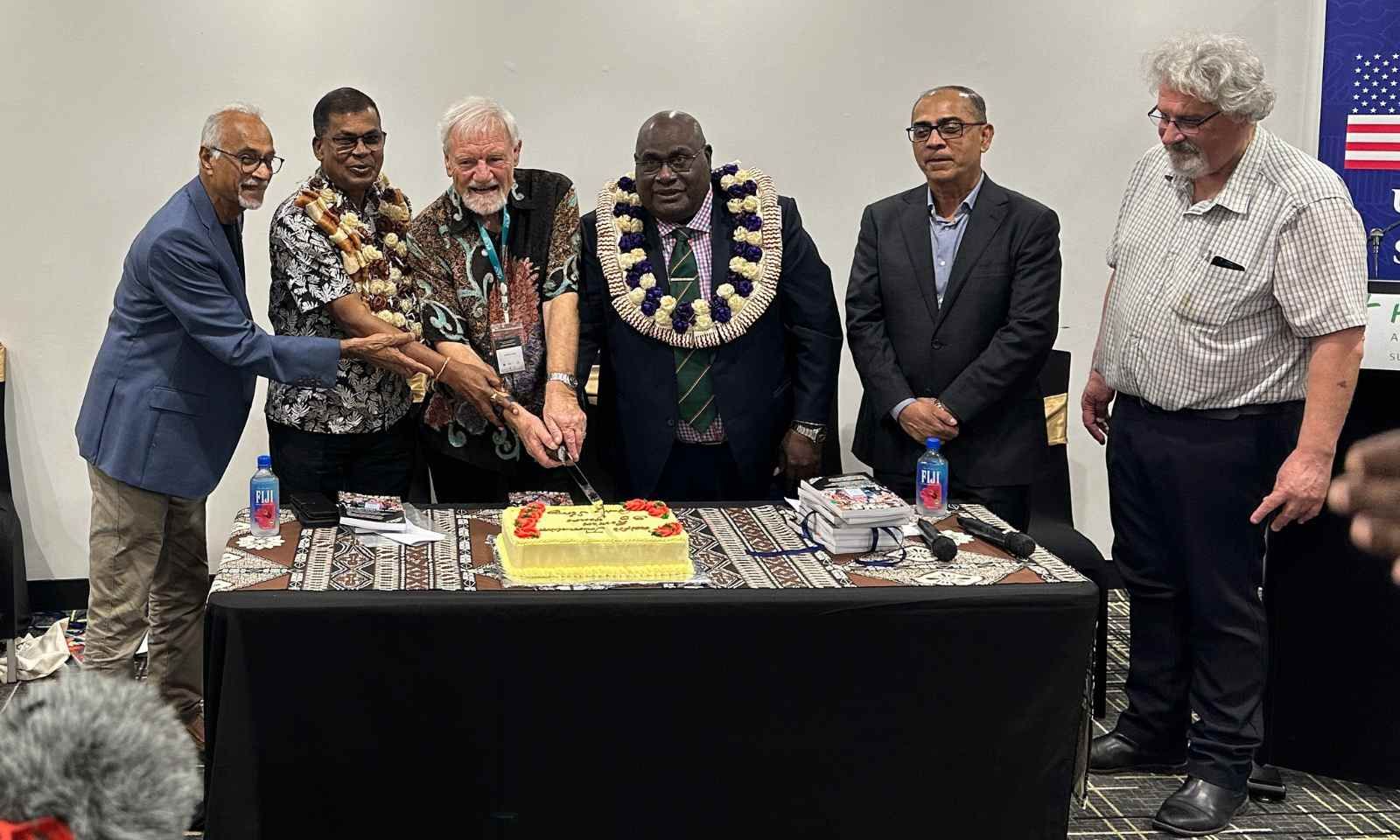 The launch of the 30th anniversary edition of Pacific Journalist Review
