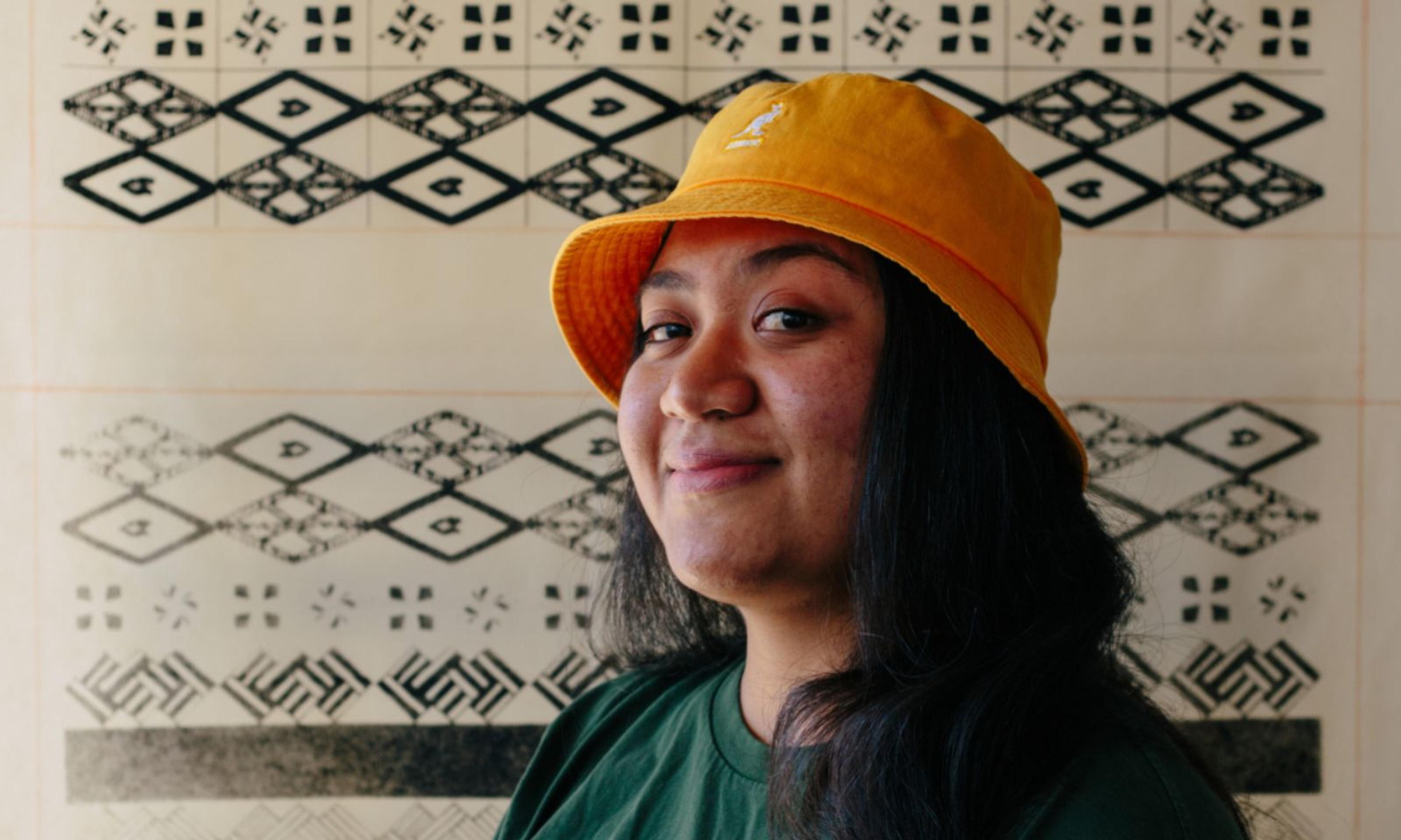 Multi-disciplinary and visual artist 'Uhila Moe Langi Nai is studying towards a PhD in Visual Arts specialising in traditional Tongan Ngatu (tapa cloth) and kupesi (patterned embroidery).