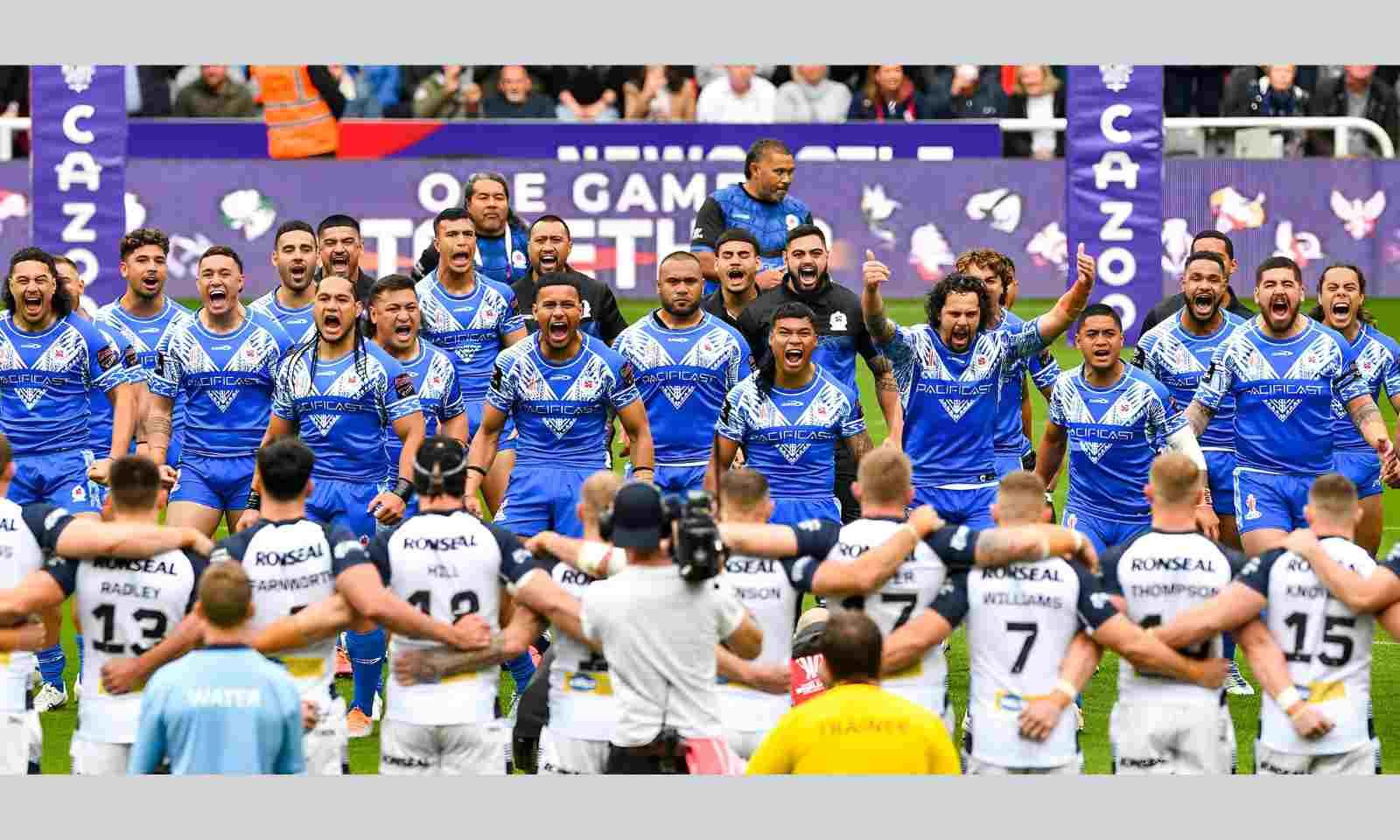 Toa Sāmoa stumble at first hurdle against the English