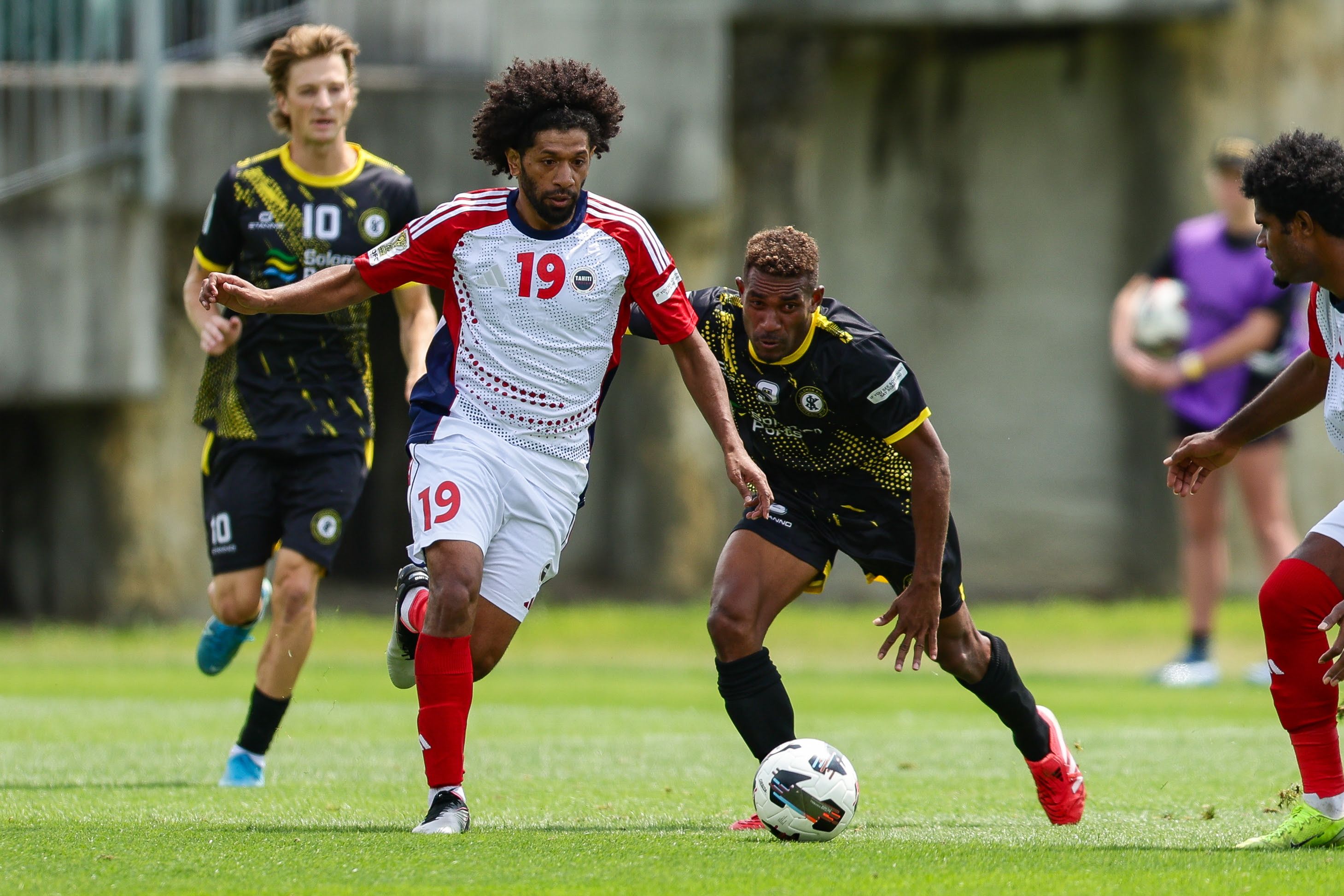 Pacific rivals share the points as Solomon Kings and Tahiti United draw in Auckland rain