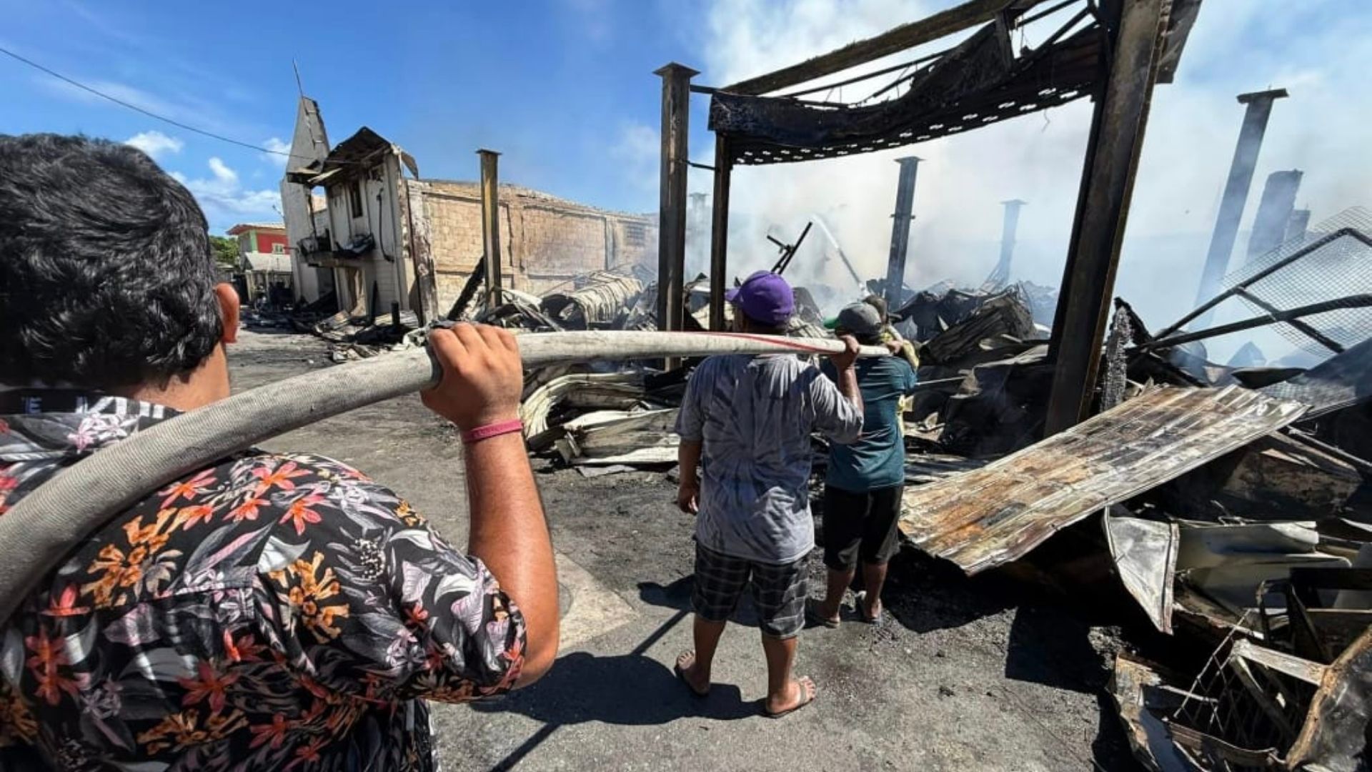 Marshall Islands govt declares emergency after Ebeye fire leaves over 100 homeless