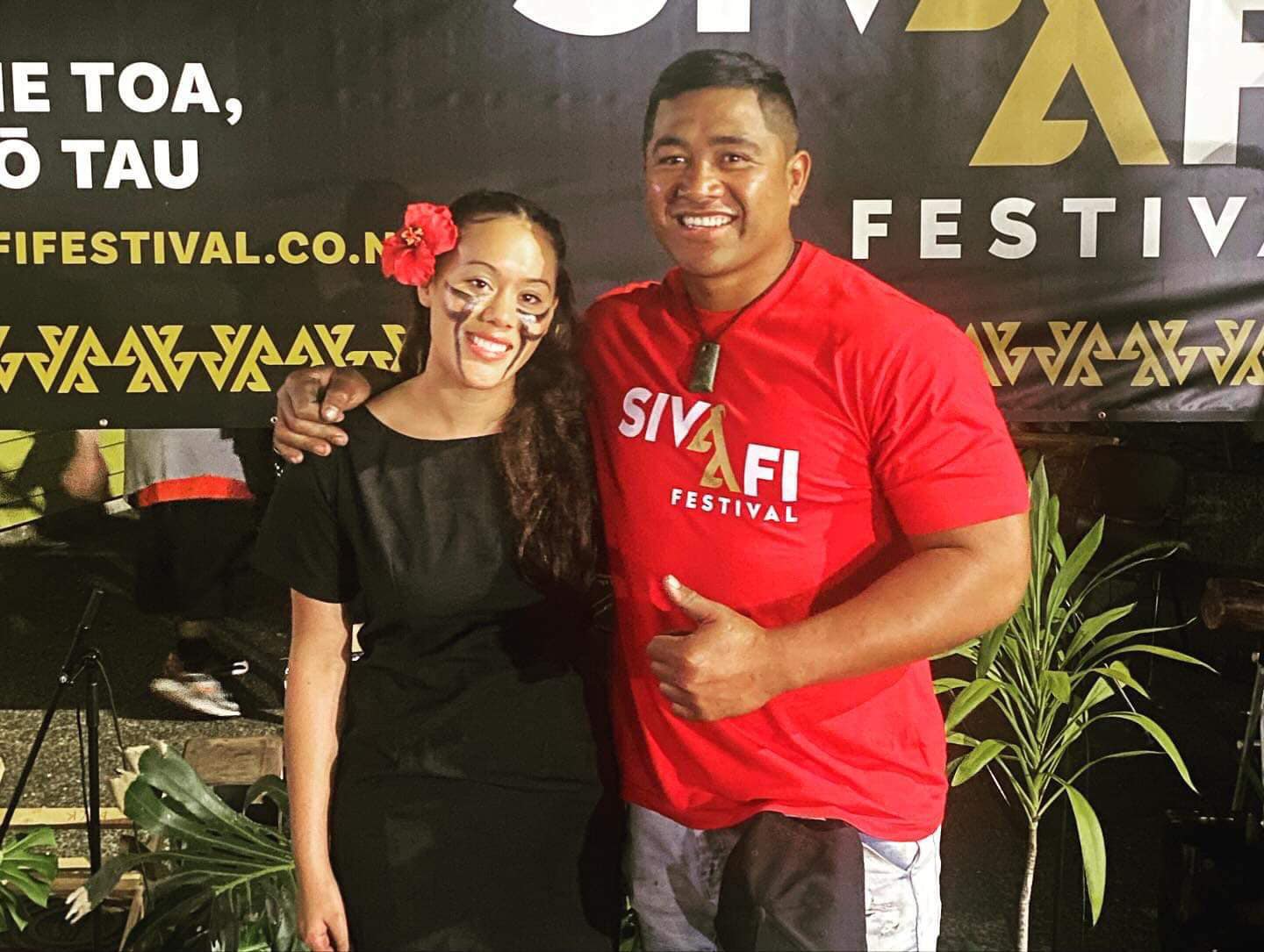 2nd runner-up in the Wāhine Toa Afi category was17-year-old Portia Meredith-Numia. Pictured here with her coach Popea Lautala. Photo/Facebook