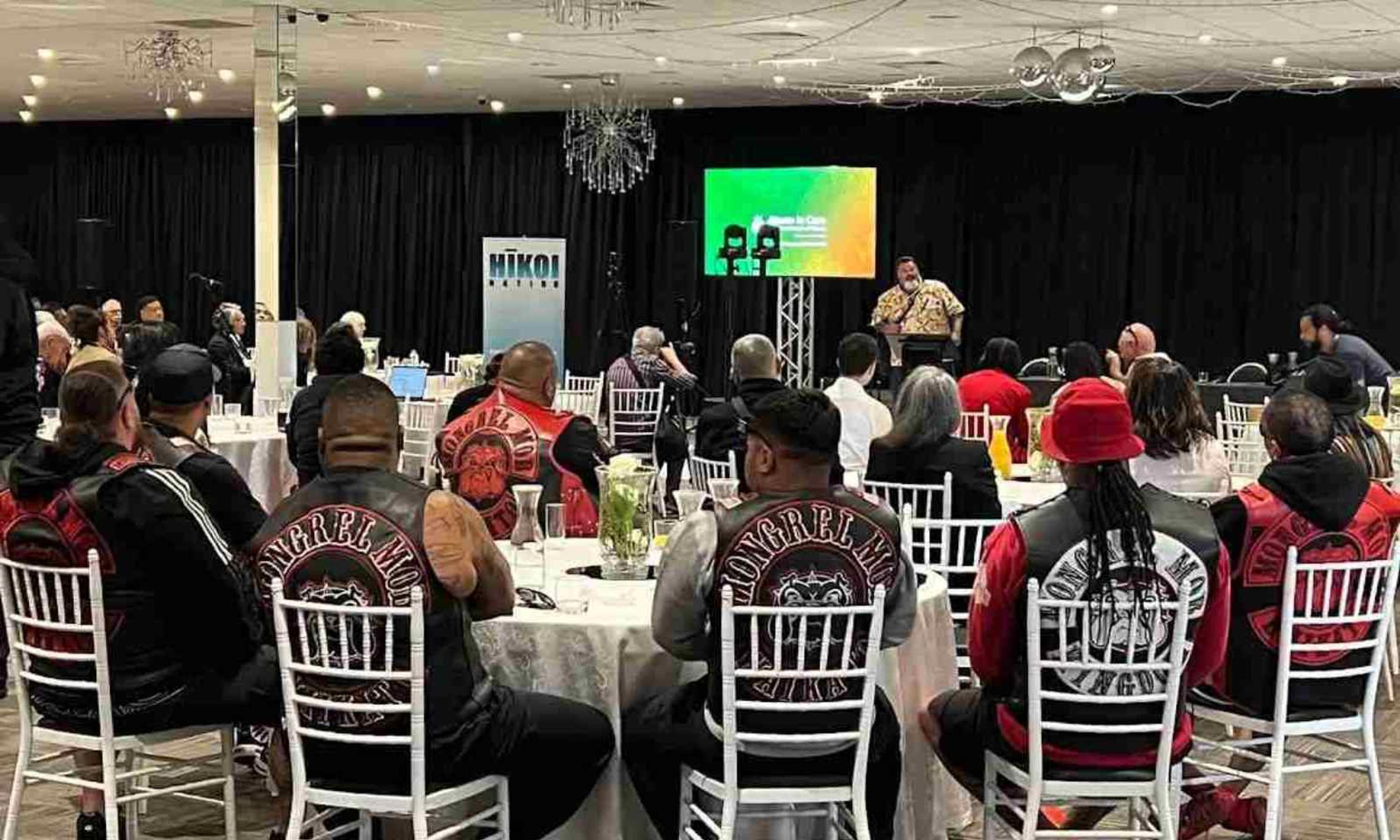 ​Gang members converged on Manukau for a conference about addressing past trauma and healing. 