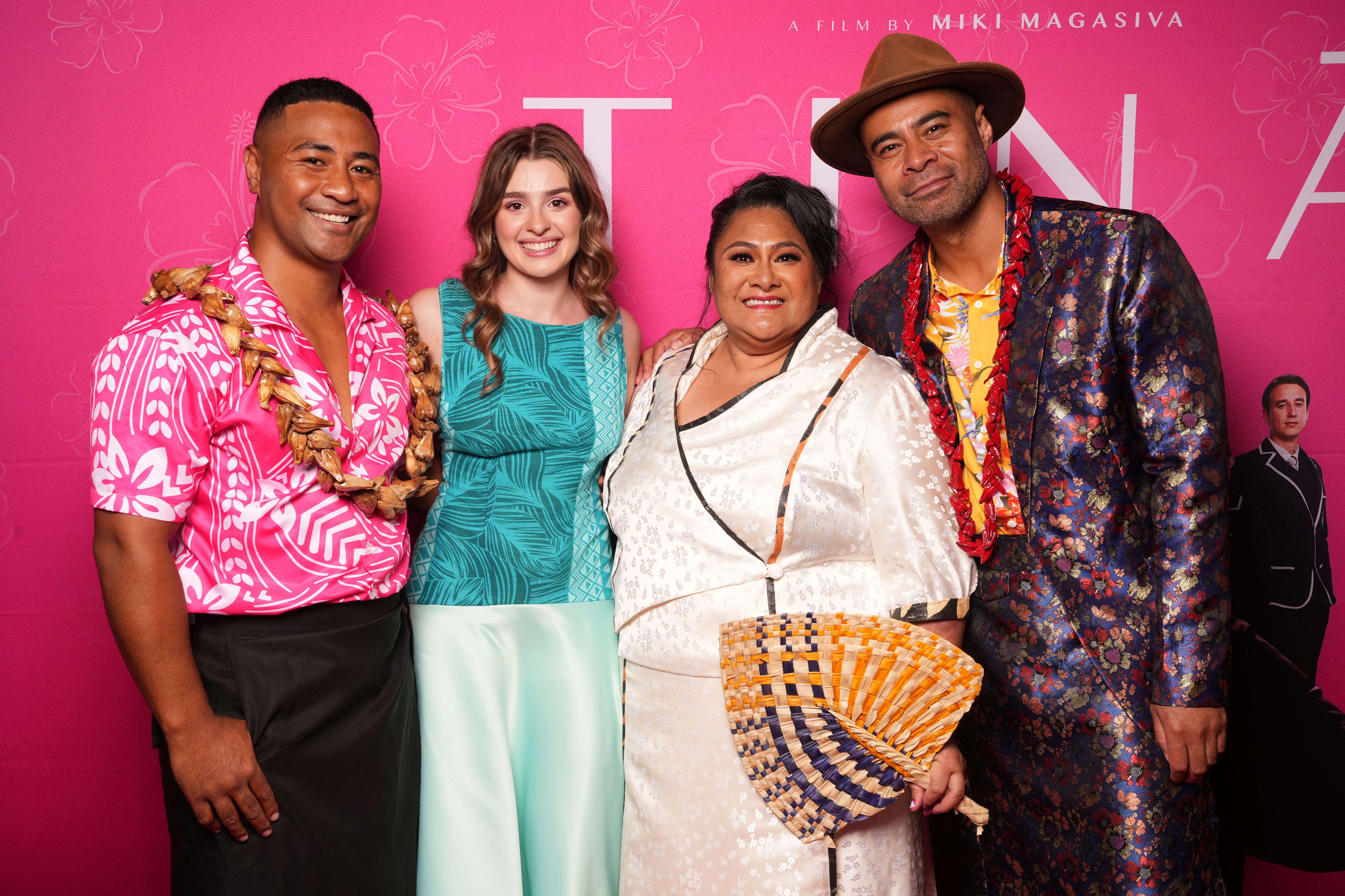 Beulah Koale, Antonia Robinson, Anapela Polata'ivao, and Miki Magasiva. Photo/Supplied