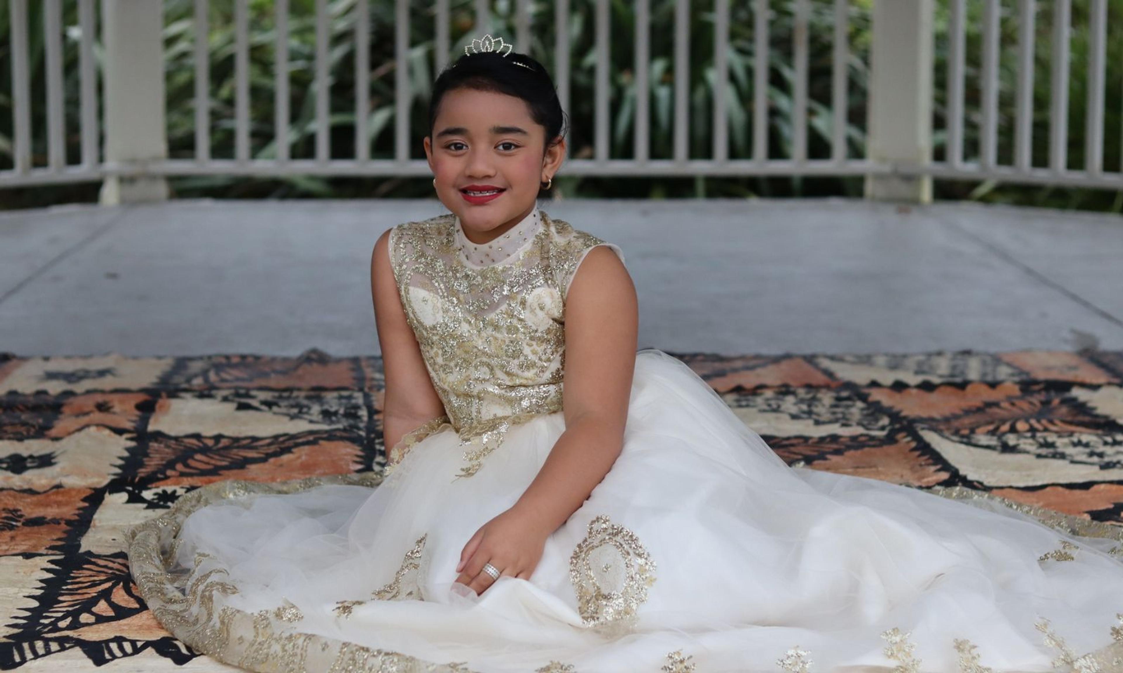 Miss Young Tonga 2023 Faith Matalave will compete for the Little Miss Aotearoa New Zealand 2025 title.