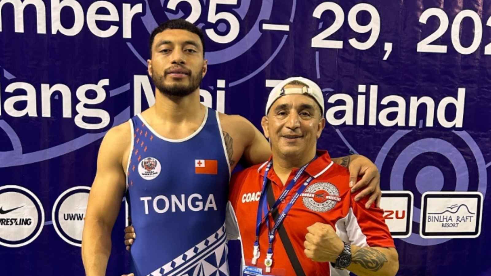 Lone Tongan wrestler Keliki Kei returns with fire for Oceania meet